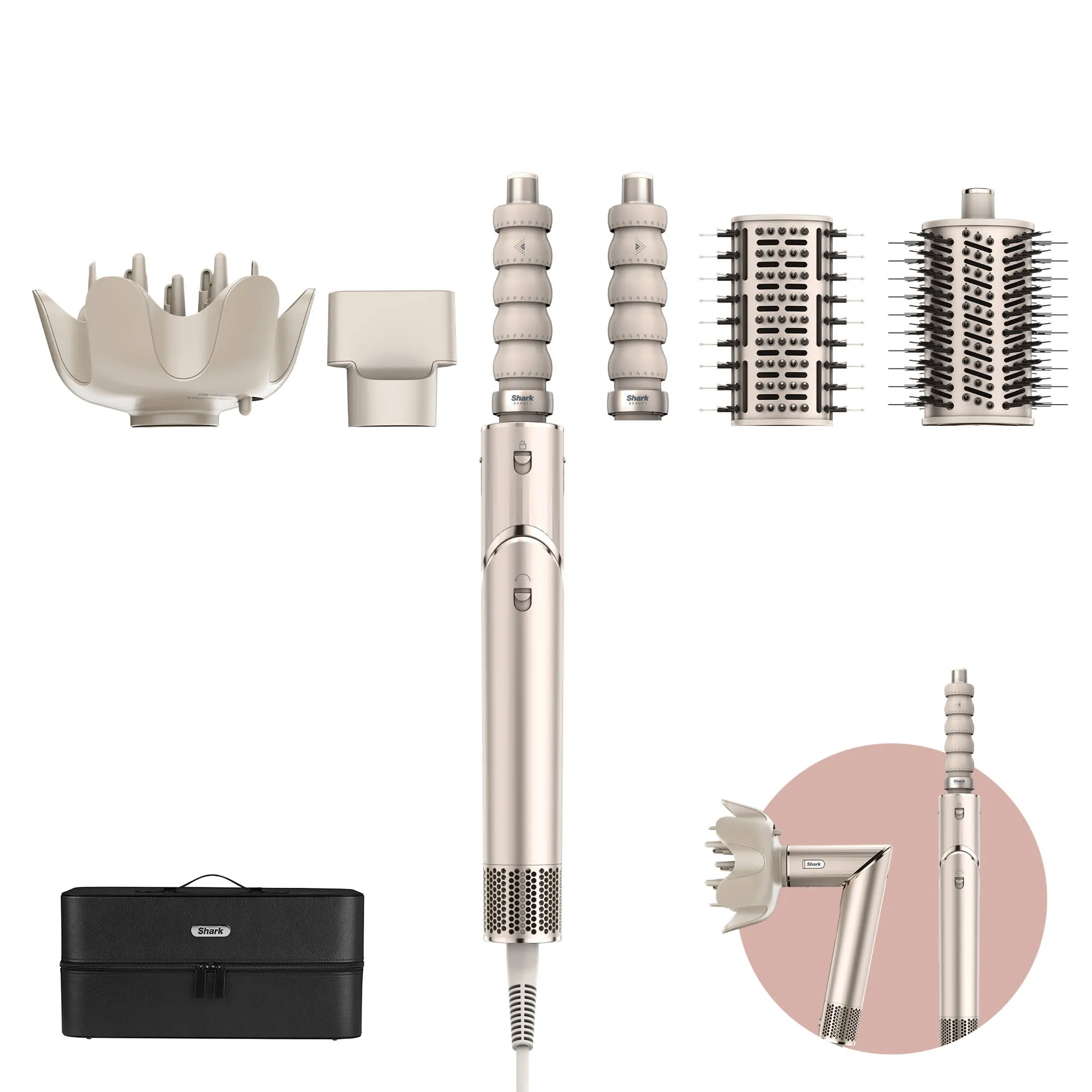 Shark FlexStyle 5-in-1 HD446SLEU - multistyler, beige