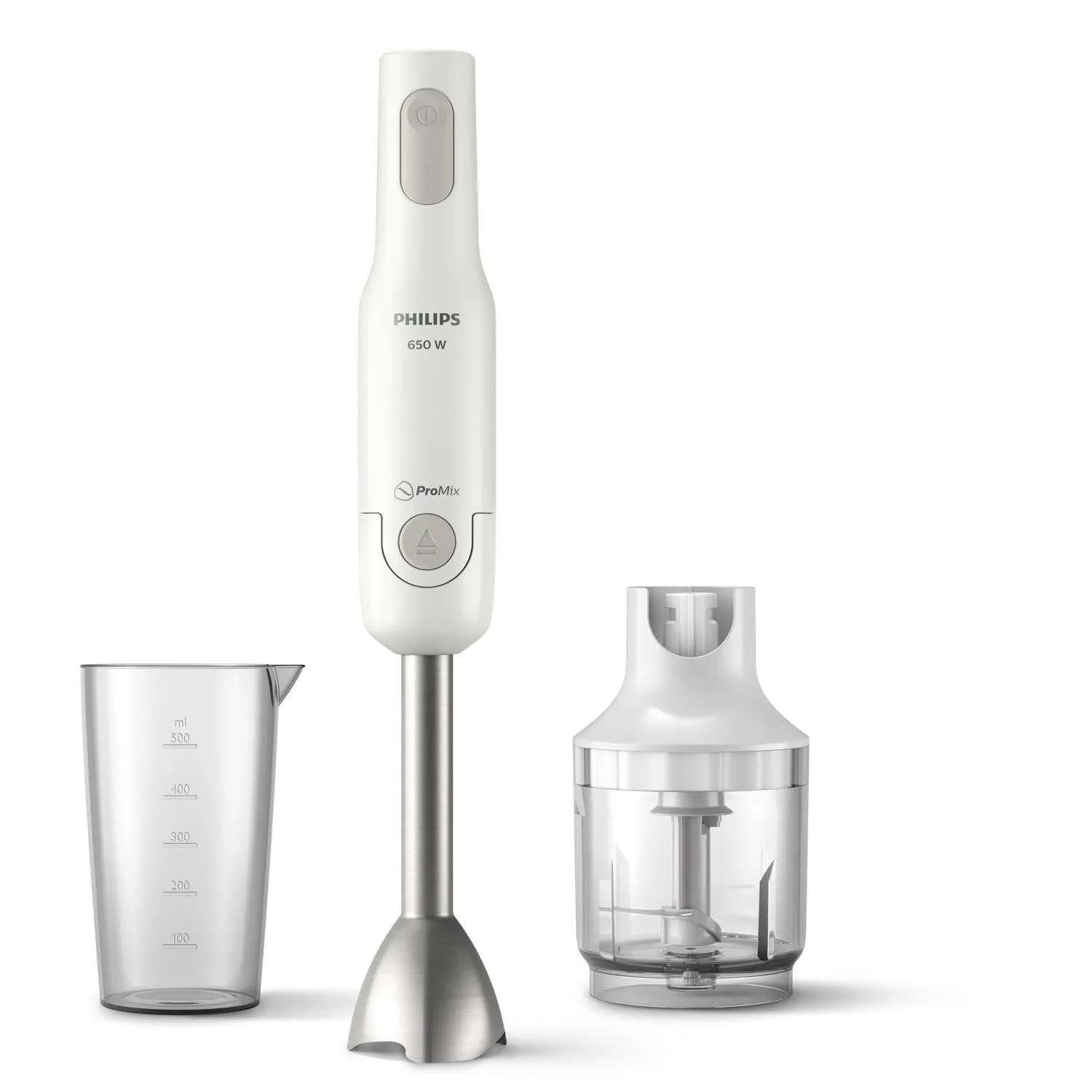 Philips Daily Collection ProMix HR2535 - stavmixer, vit/rostfritt st&aring;l
