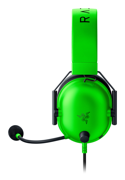 Razer BlackShark V2 X - gaming headset, green