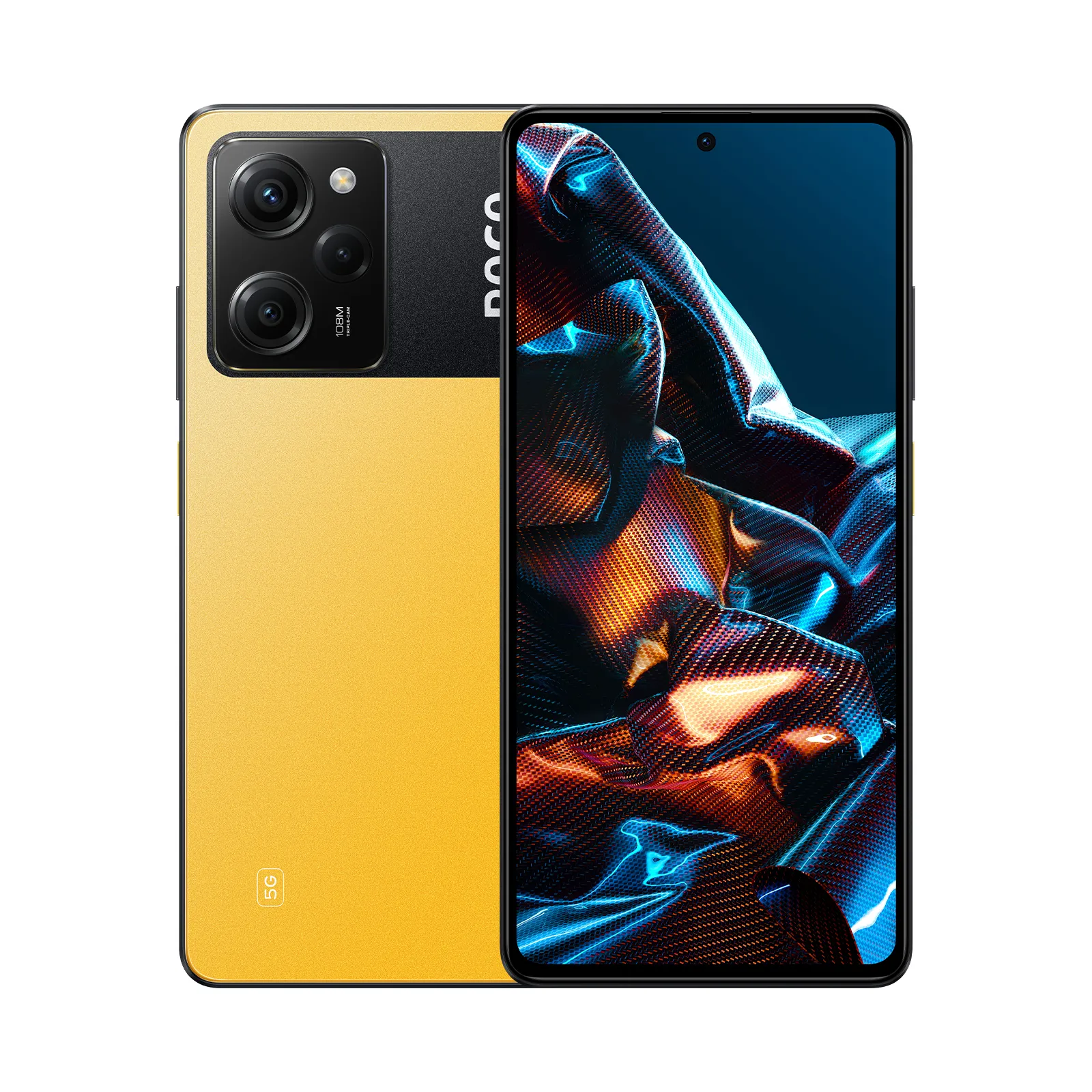 Xiaomi Poco X5 Pro 5G 128/6 Gt -Android-puhelin, Keltainen