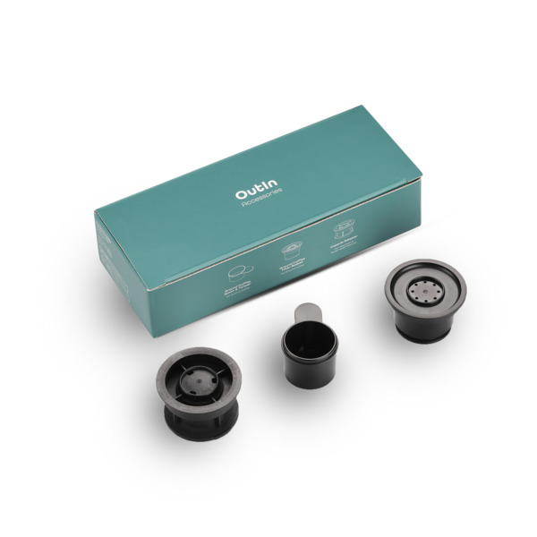 OutIn Nano Portable Espresso Machine - adapter kit