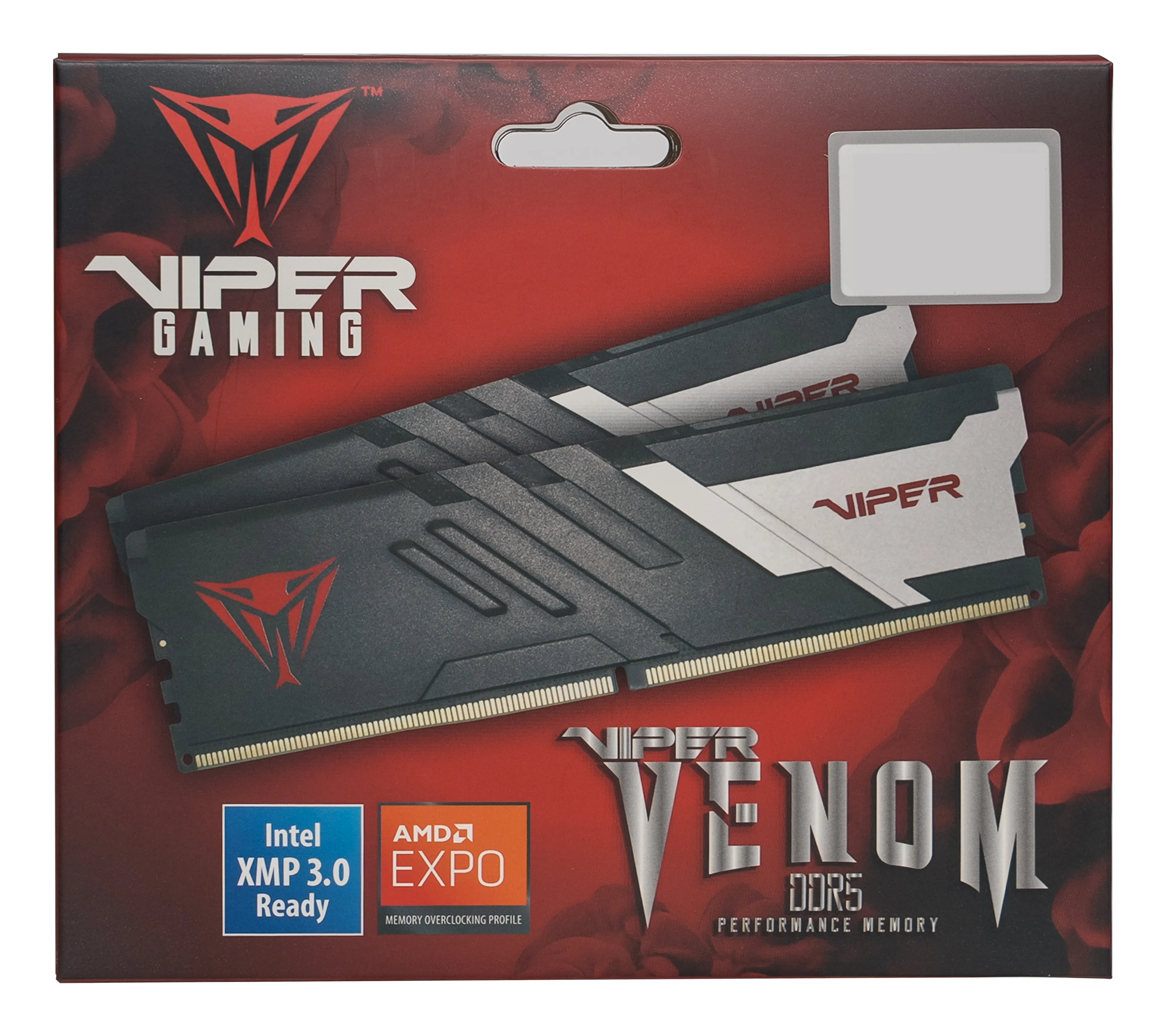 Patriot Viper Venom 16GB (2 x 8GB) DDR5 6000 MHz, CL36 Memory (XMP/EXPO)