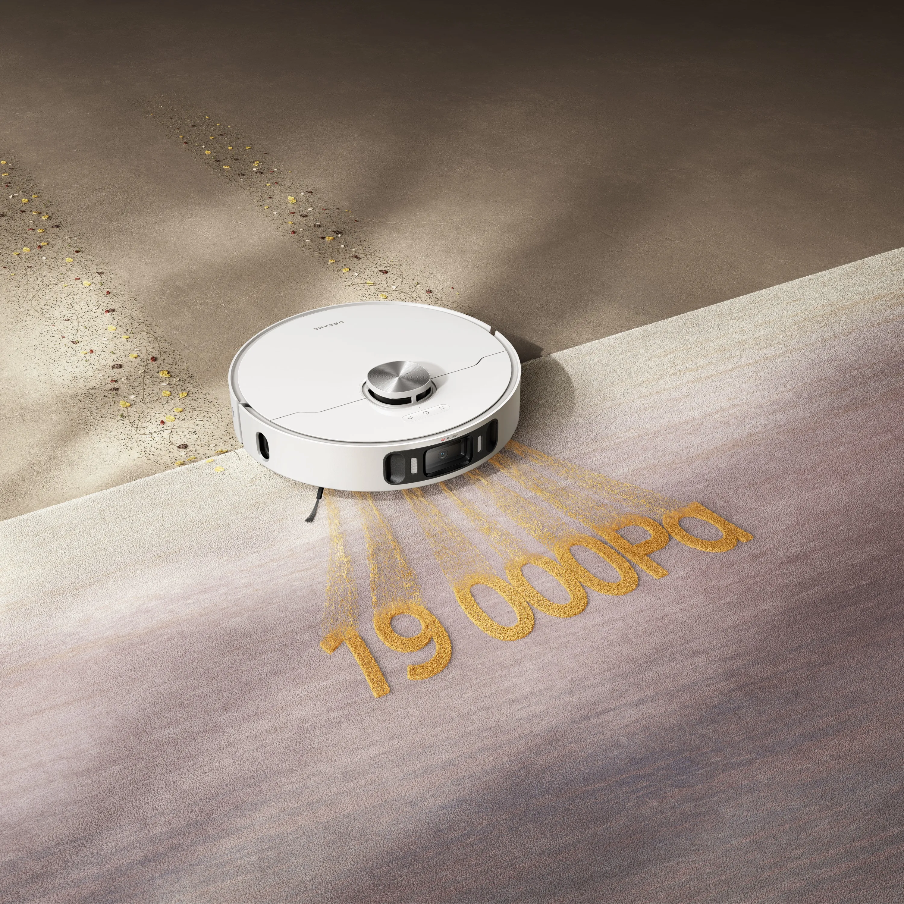 Dreame L40 Ultra AE Robot vacuum cleaner, White