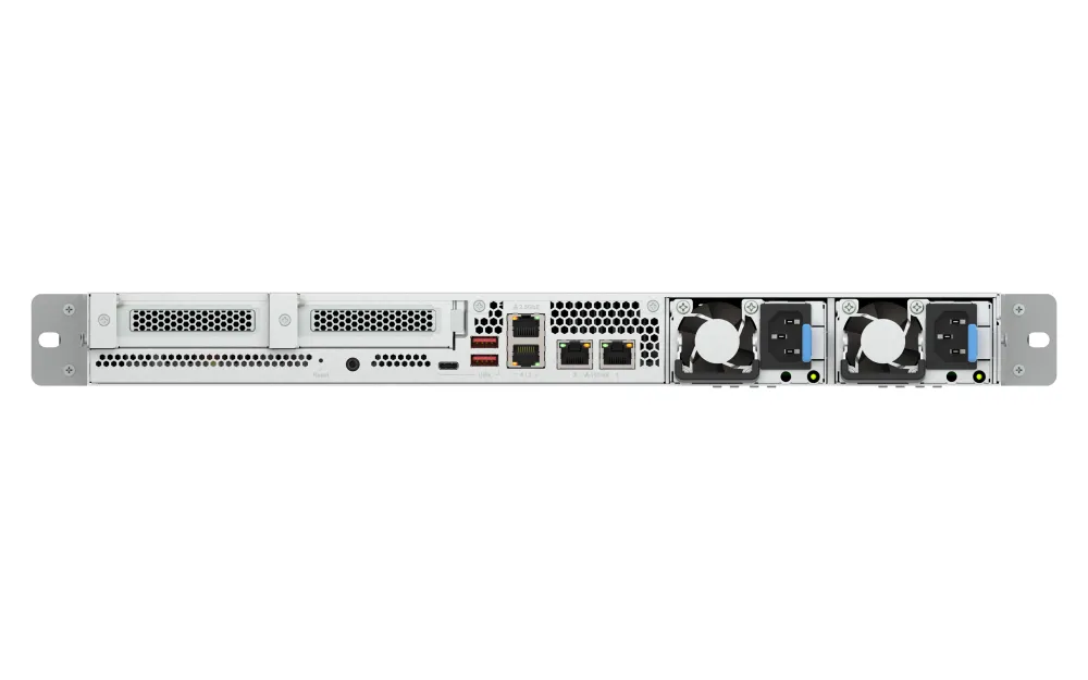 QNAP TS-H1077AFU-R7-32G - N&auml;tverkslagringsenhet, Svart, Gr&aring;