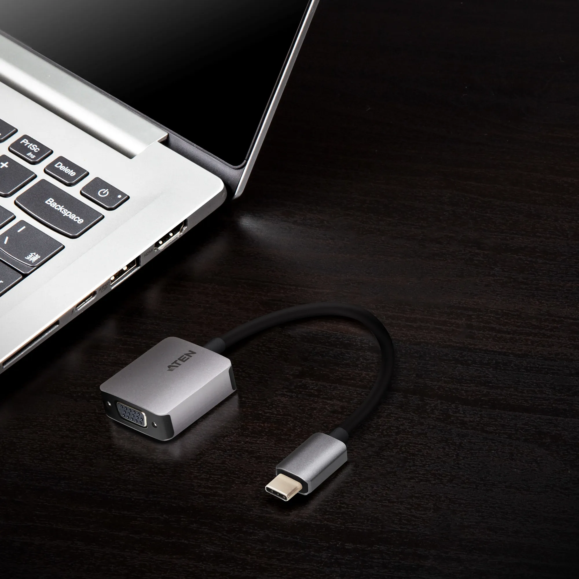 ATEN USB-C to VGA Adapter