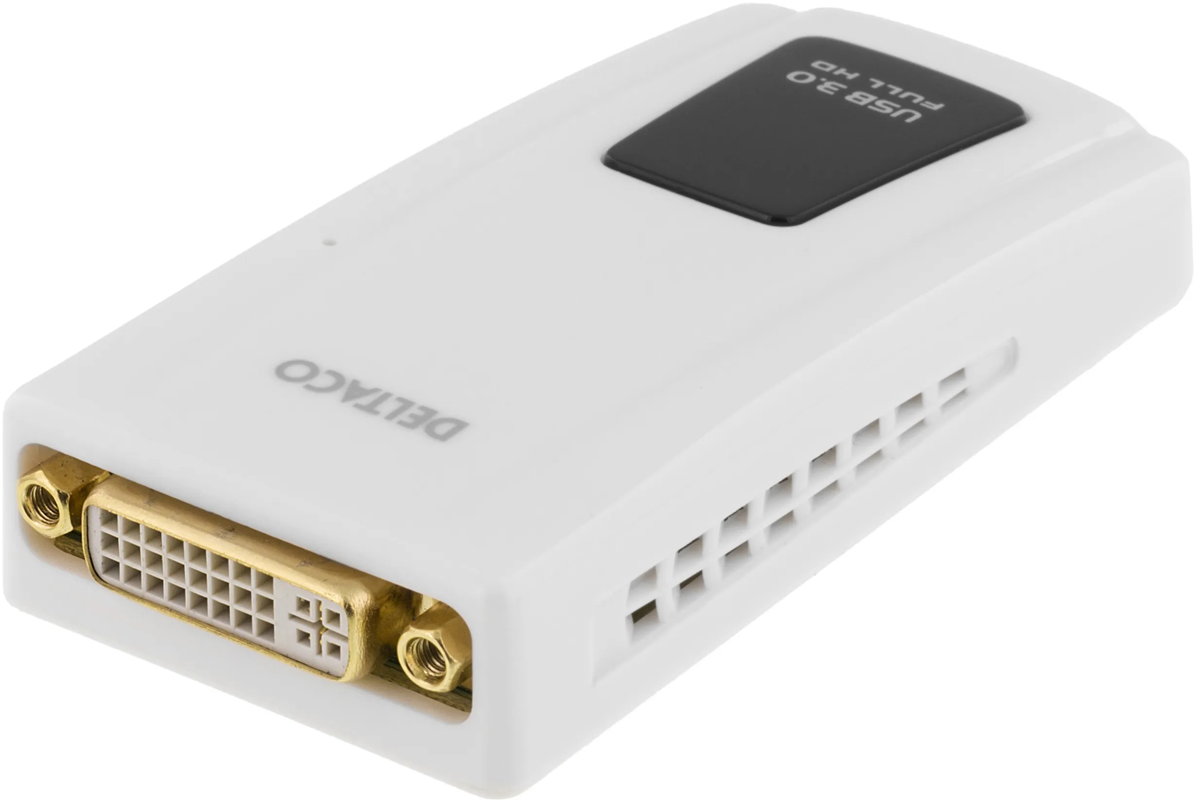 USB 3.0 - DVI/HDMI/VGA-sovitin, 2048x1152, valk.