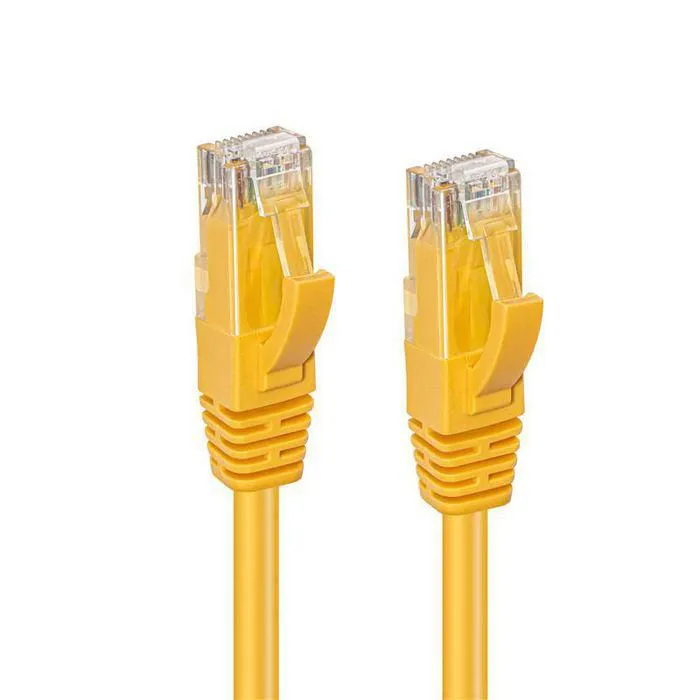 MicroConnect Cat5e UTP RJ45 20m n&auml;tverkskabel, gul
