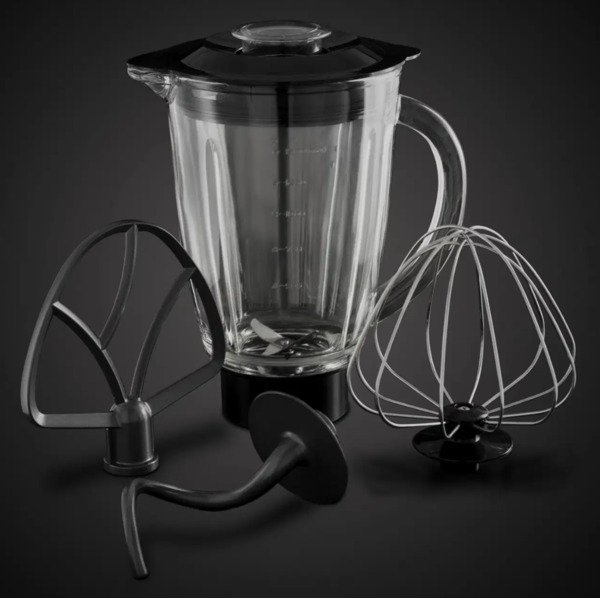 Russell Hobbs Desire 23480-56 monitoimikone, 1000 wattia, 5 litraa, musta ja punainen