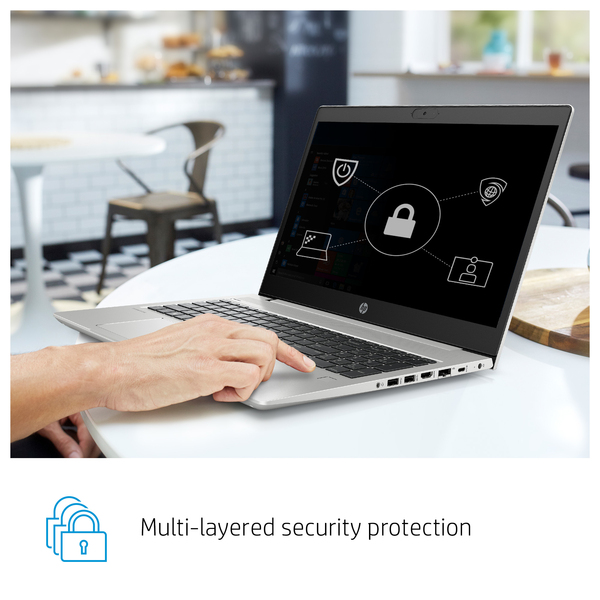 HP 15.6&quot; ProBook 455 G7, 16 Gt RAM, 512 Gt SSD, Win 10 Pro -kannettava, Hopea