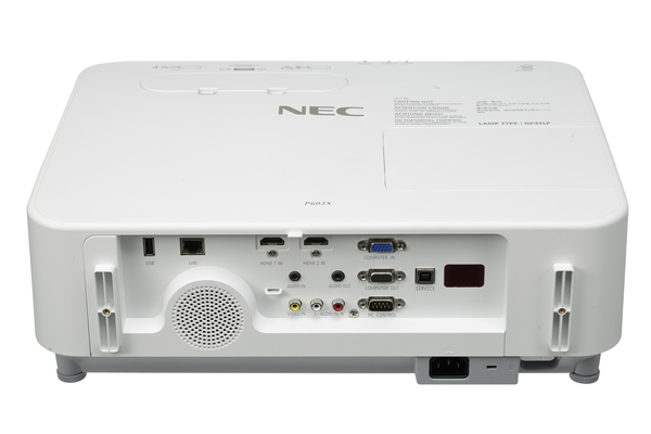 NEC P603X - LCD, 6000 ANSI, 34dB (eco), 4,7kg, 1,3-2,2:1, 2xHDMI, 1xVGA, LAN, H+V Lensshift