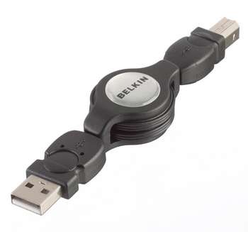 BELKIN USB 2.0 KAAPELI MOBILITY A-B 0.8M