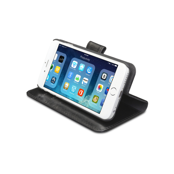 Dbramante1928 Lynge, iPhone 6 - pl&aring;nboksfodral, Svart