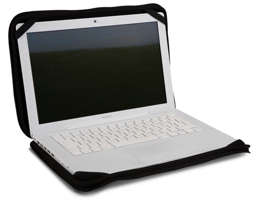 Walk On Water Lap Top Skin Dog tooth 15,4&quot; Black/White