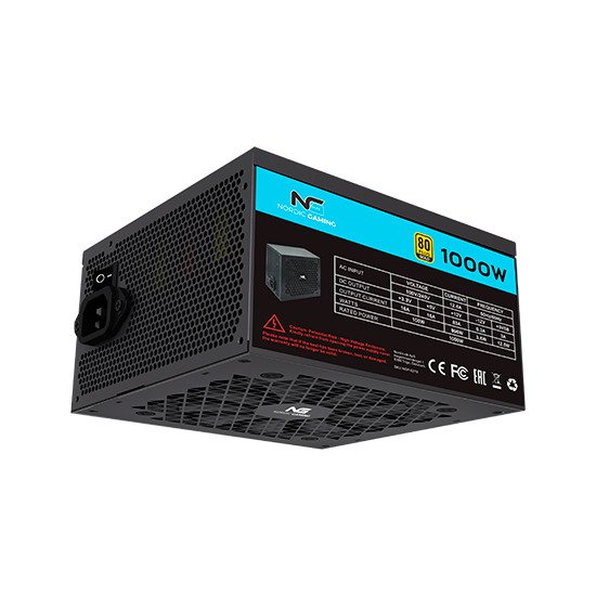 Nordic Gaming NGP-5279 1000W - PSU, 80 Plus Gold