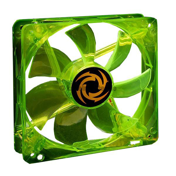 80x80x25mm, 4 x Green LED