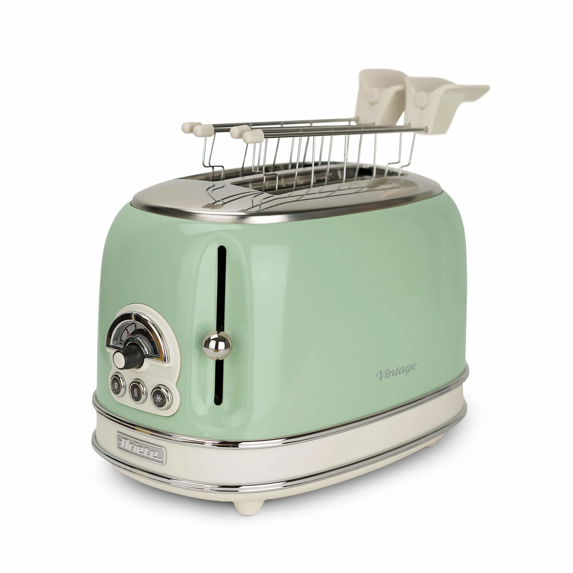 Ariete Vintage toaster, 2 slices, Green