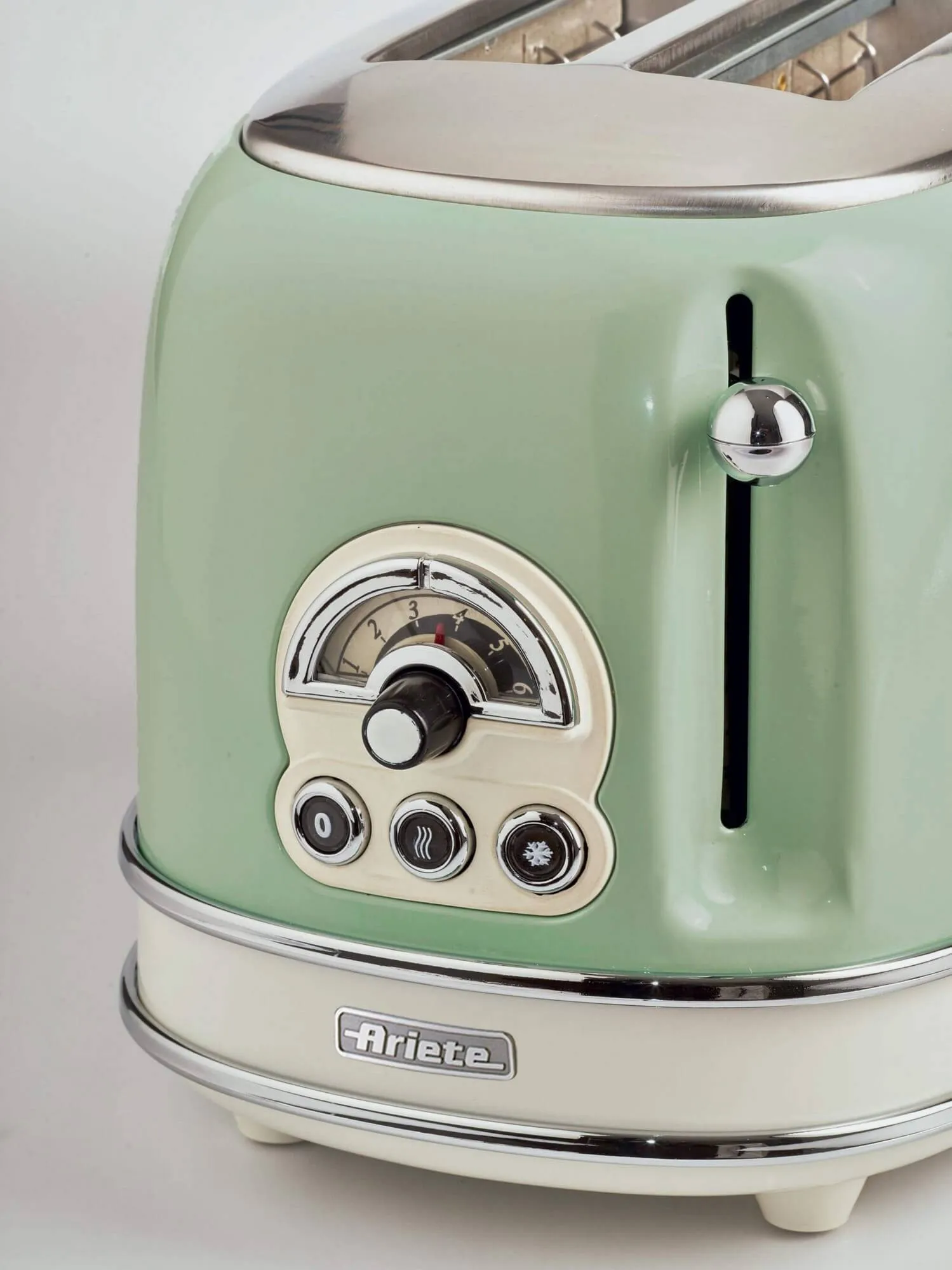Ariete Vintage toaster, 2 slices, Green