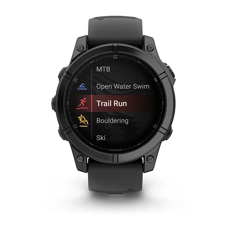 Garmin Fenix E -urheilukello, 47mm, AMOLED, harmaa/musta