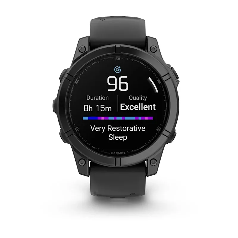 Garmin Fenix E -urheilukello, 47mm, AMOLED, harmaa/musta