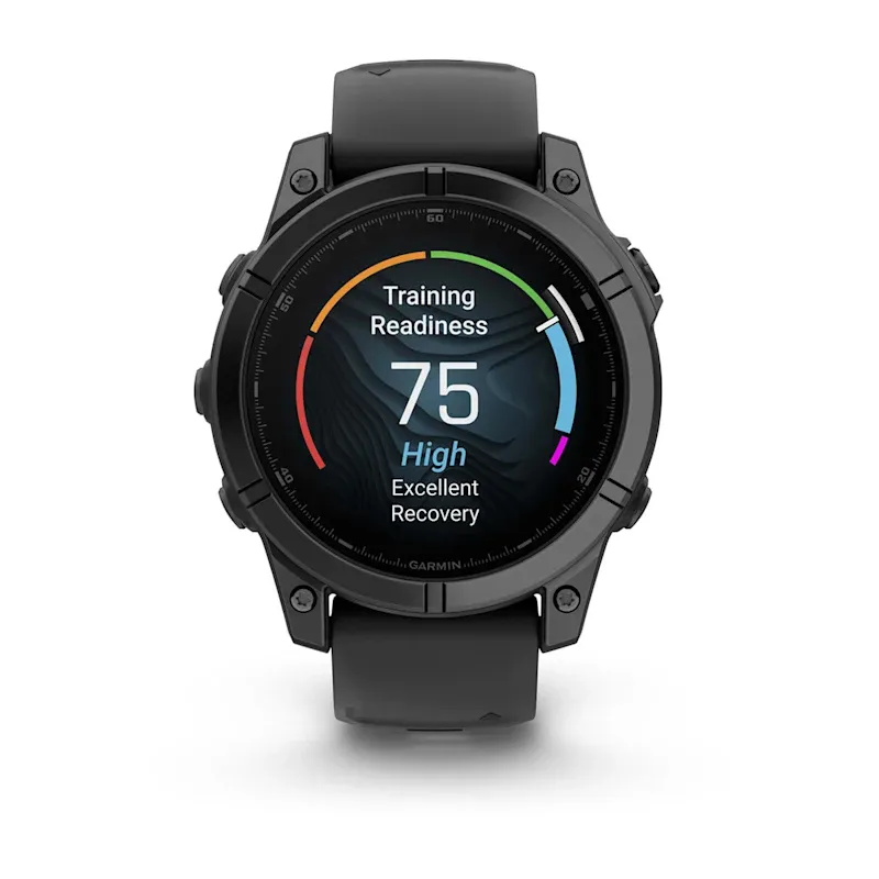Garmin Fenix E -urheilukello, 47mm, AMOLED, harmaa/musta