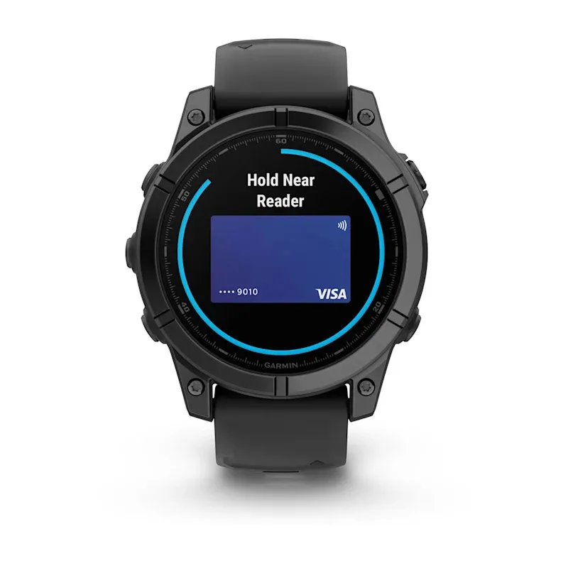 Garmin Fenix E -urheilukello, 47mm, AMOLED, harmaa/musta