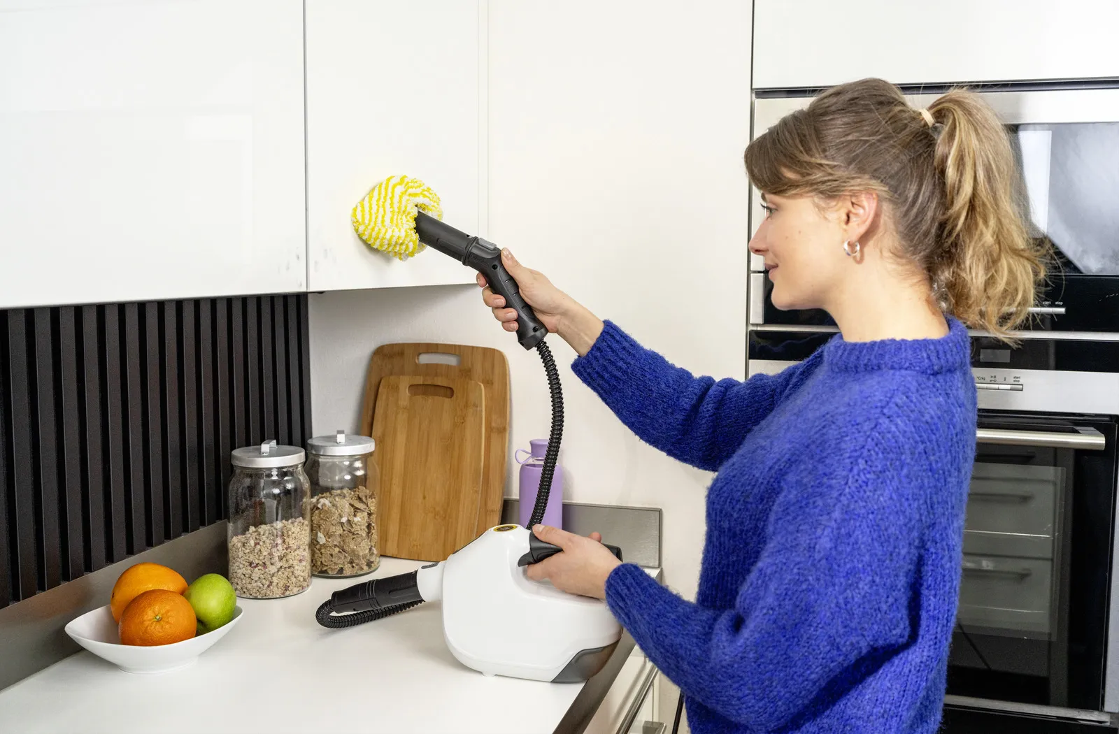 K&auml;rcher SC 1 Multi Comfort handh&aring;llen &aring;ngtv&auml;tt, 1300 W, 0,2 L, vit