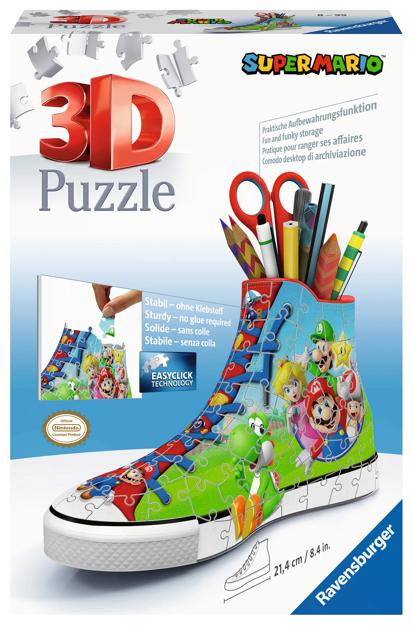 Ravensburger Sneaker Super Mario - 3D puzzle, 108pcs.