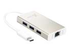 J5 Create USB-C MULTI-ADAPTER GIGABIT - ETHERNET / USB 3.1 HUB