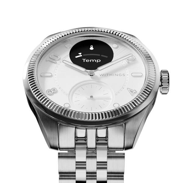 Withings ScanWatch Nova Brilliant 39mm smartklocka, titanium grey
