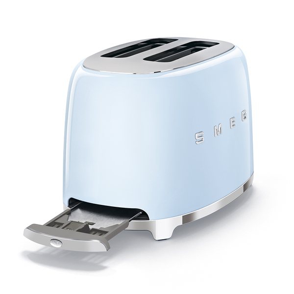 (Bargains) Smeg TSF01PBEU - toaster, 2 slices, blue