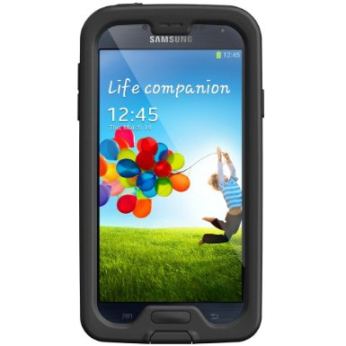 LifeProof Fre Samsung GALAXY S4 - Vedenpit&auml;v&auml; laukku matkapuhelimelle - black/black malleihin Samsung Galaxy S4