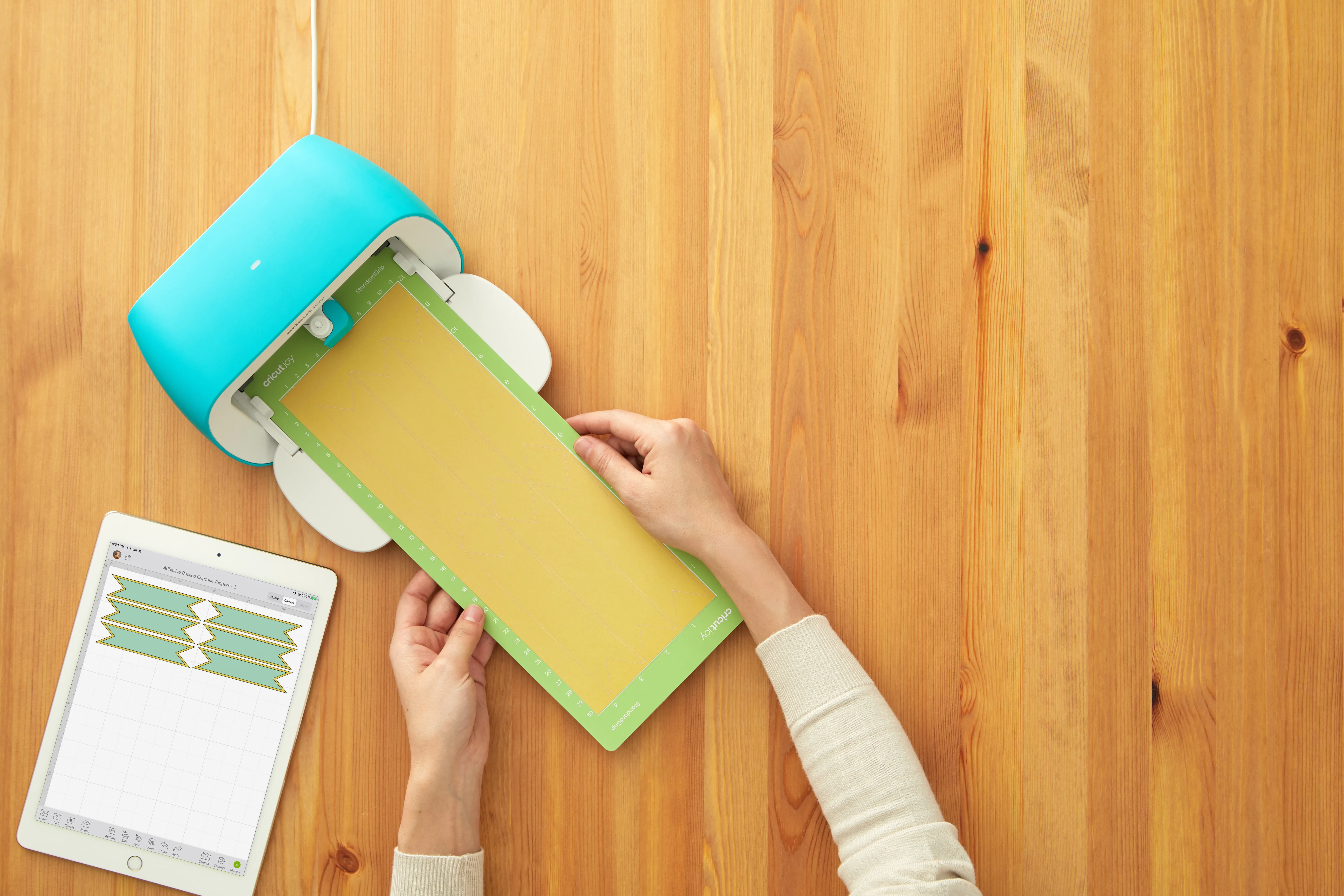 Cricut Joy StandardGrip Machine Mat  11,5x30,5cm, Lightgreen