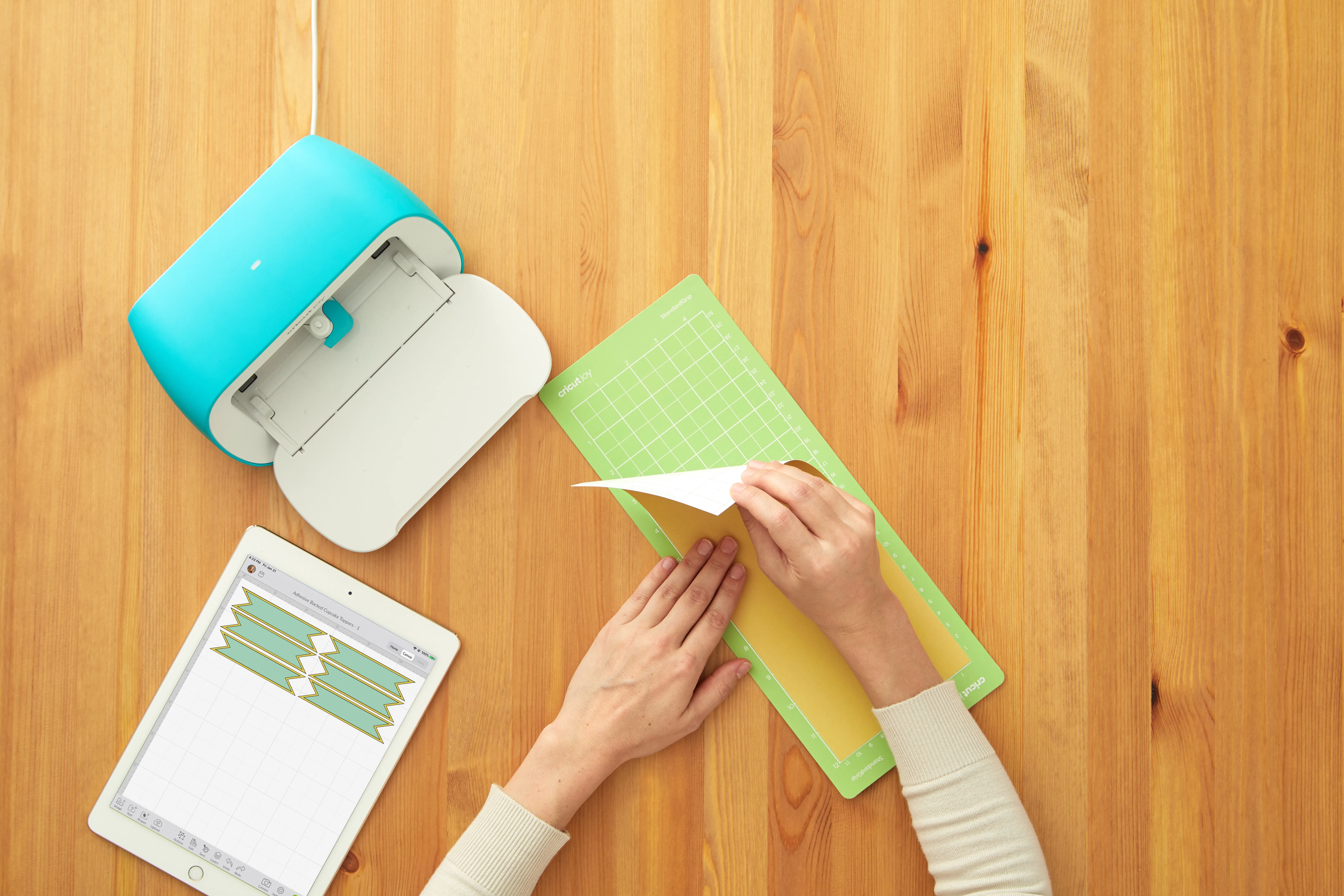 Cricut Joy StandardGrip Machine Mat  11,5x30,5cm, Lightgreen