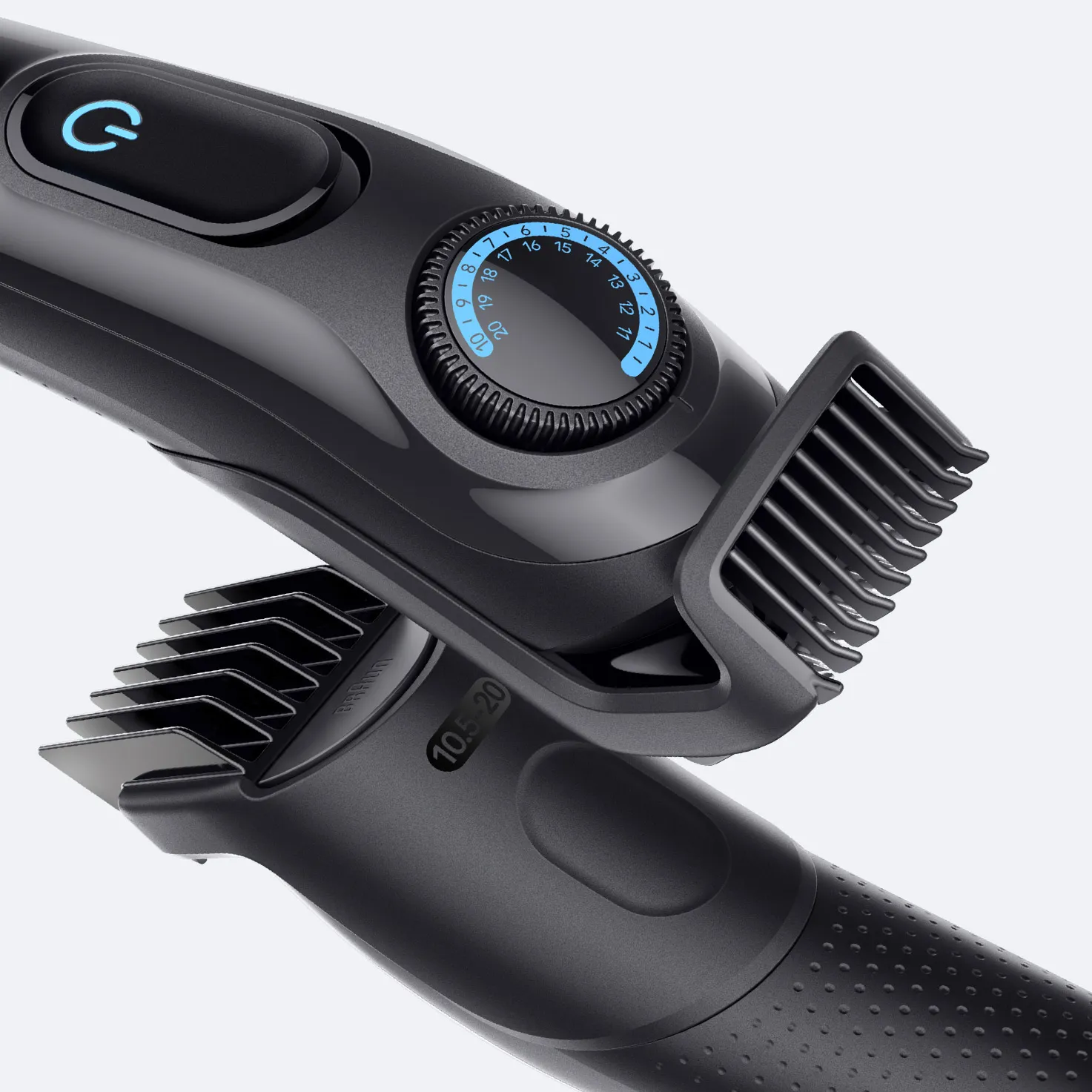 Braun Series 3 BT 3500 Wet &amp; Dry Beard Trimmer, Black &amp; Blue
