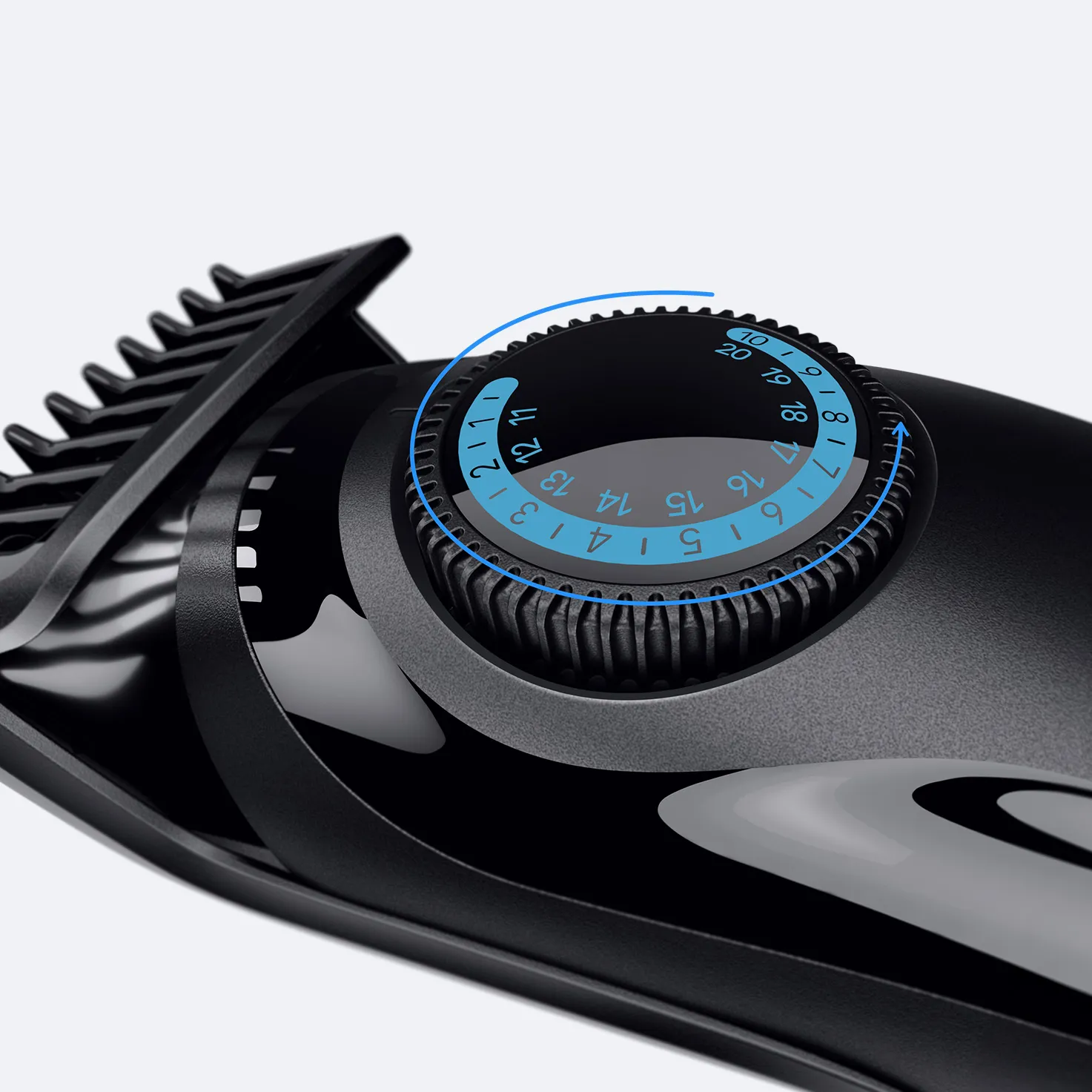 Braun Series 3 BT 3500 Wet &amp; Dry Beard Trimmer, Black &amp; Blue