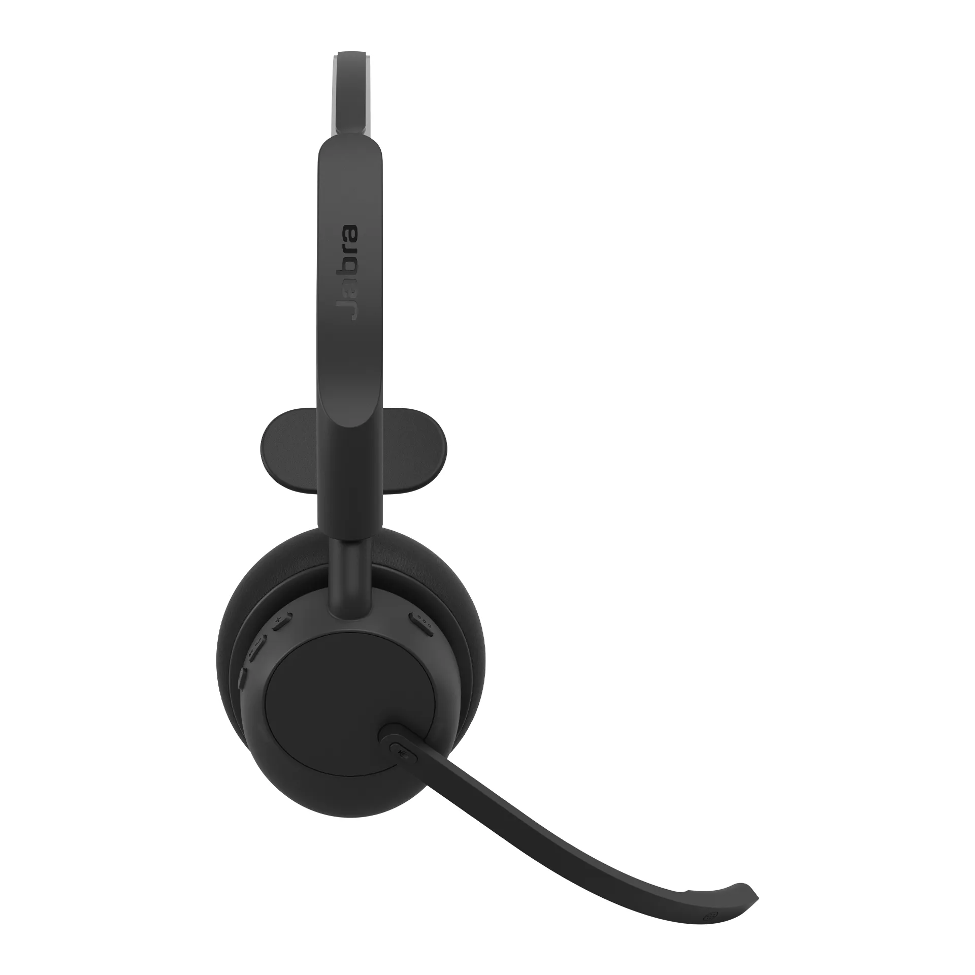 Jabra Evolve3 45 UC Link 390a -langaton monokuuloke + latausteline ja USB-A-sovitin, musta