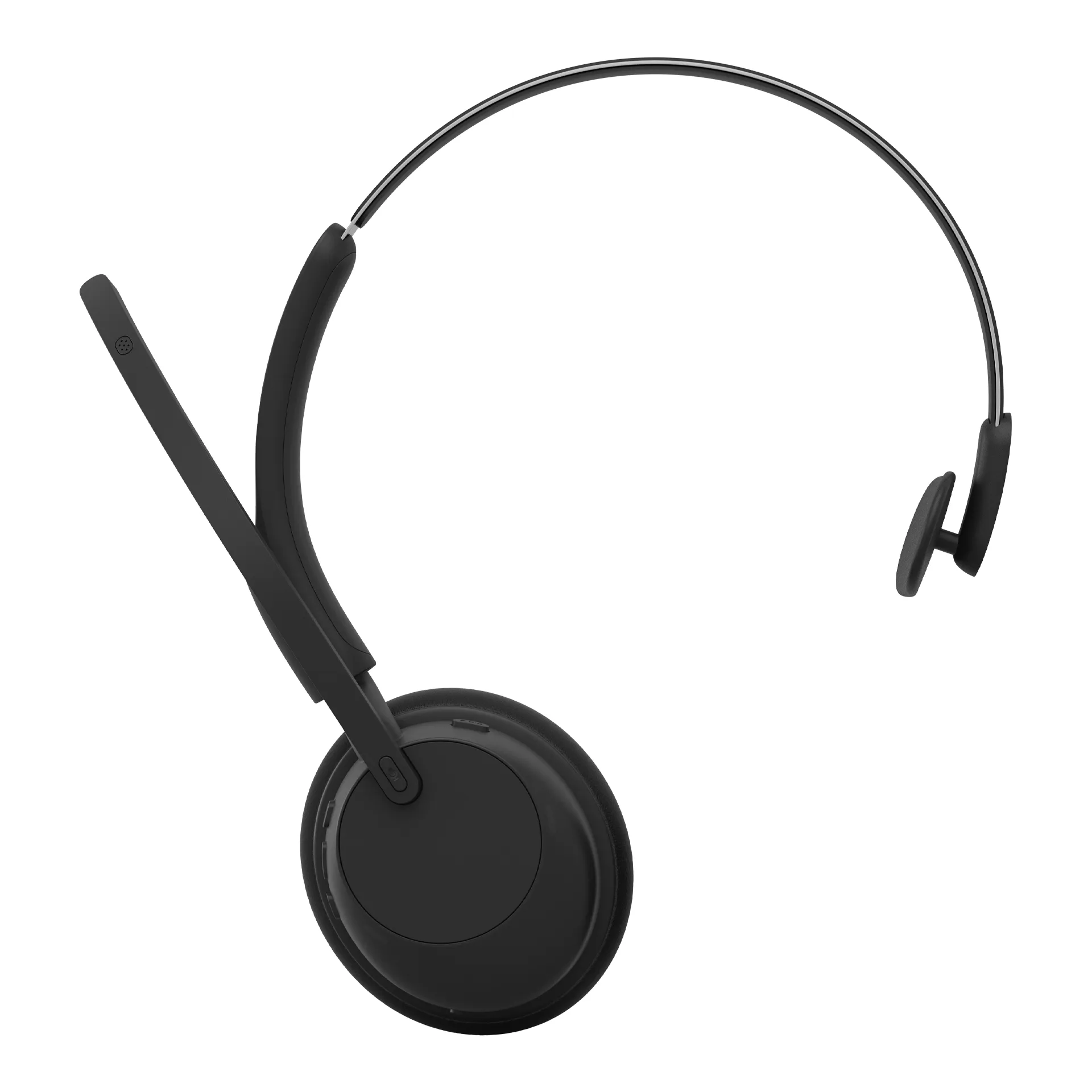 Jabra Evolve3 45 UC Link 390a -langaton monokuuloke + latausteline ja USB-A-sovitin, musta