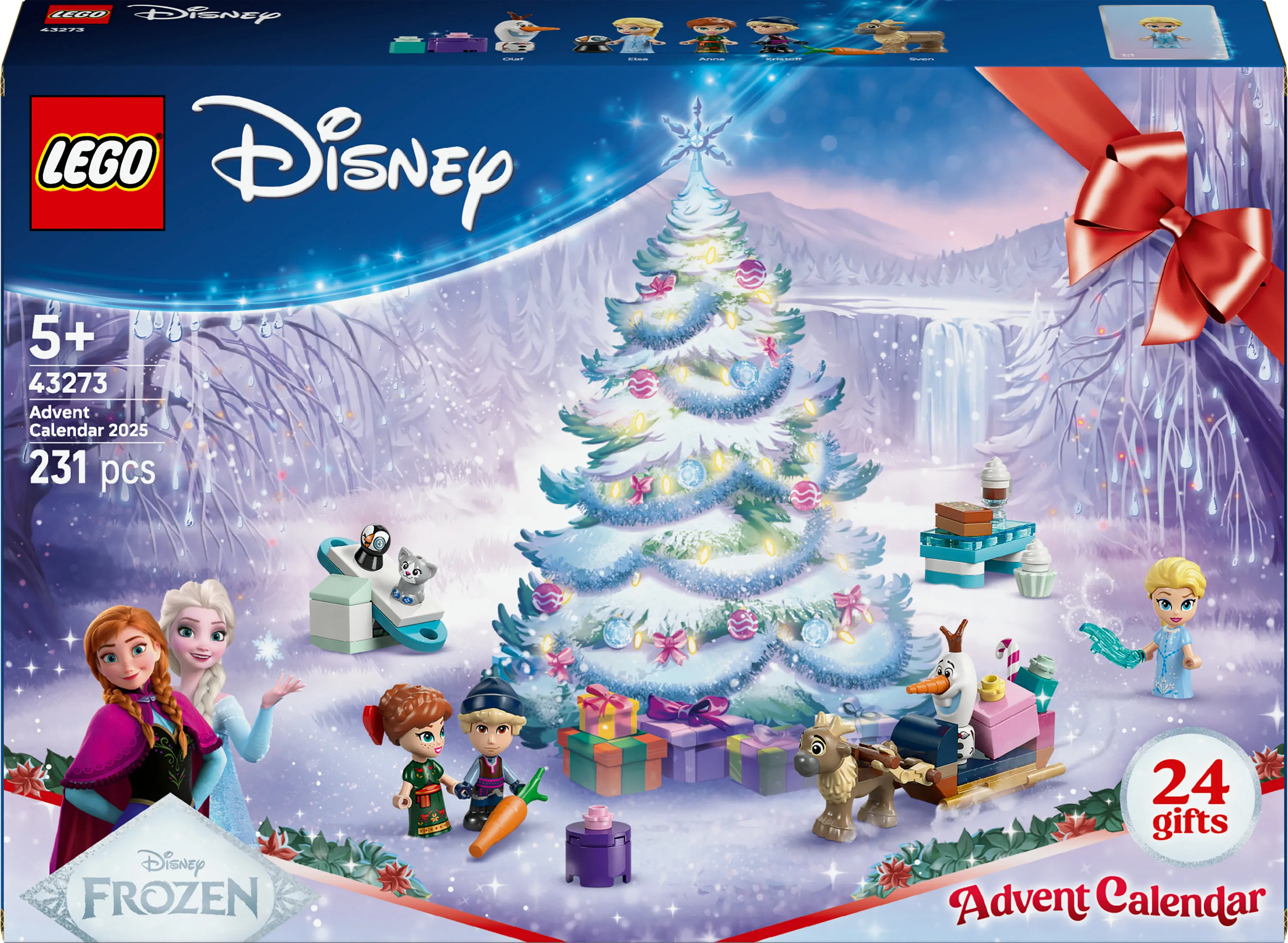 LEGO Disney Frozen Adventskalender 2025 43273