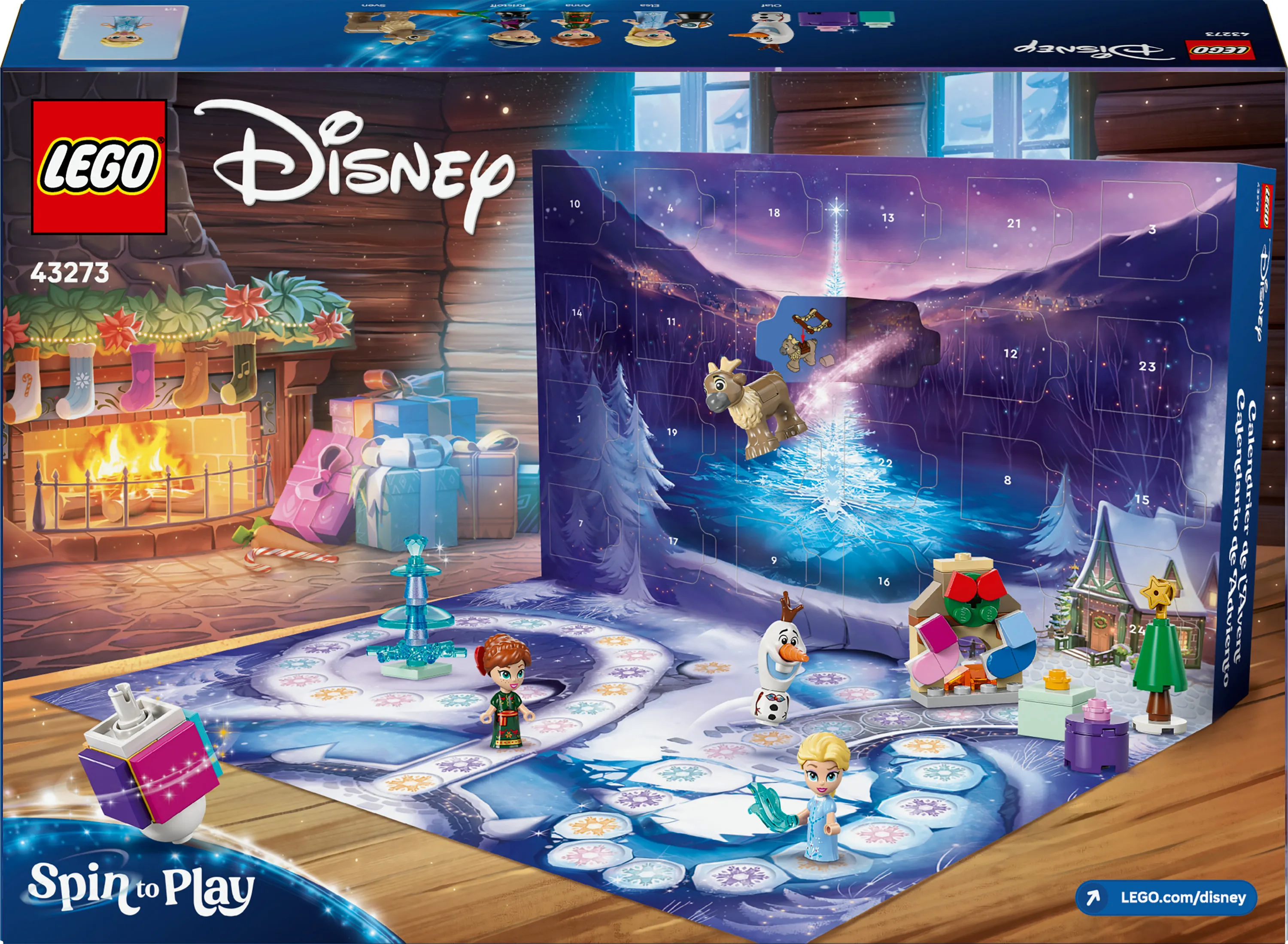 LEGO Disney Frozen Adventskalender 2025 43273 LEGO Disney Frozen Adventskalender 2025 43273
