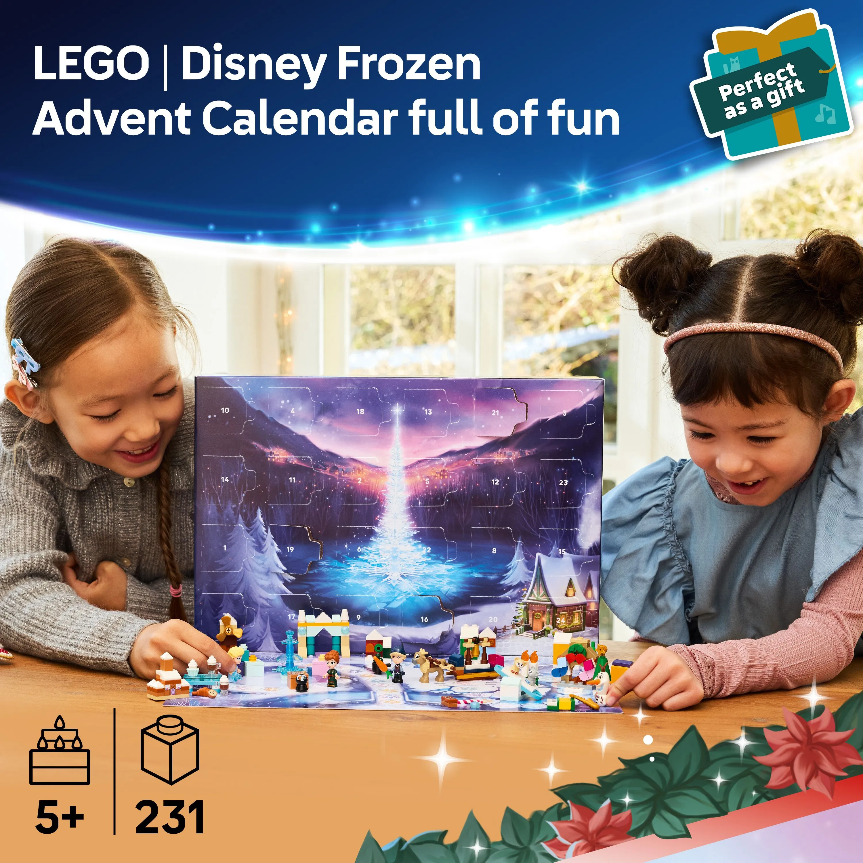 LEGO Disney Frozen Adventskalender 2025 43273