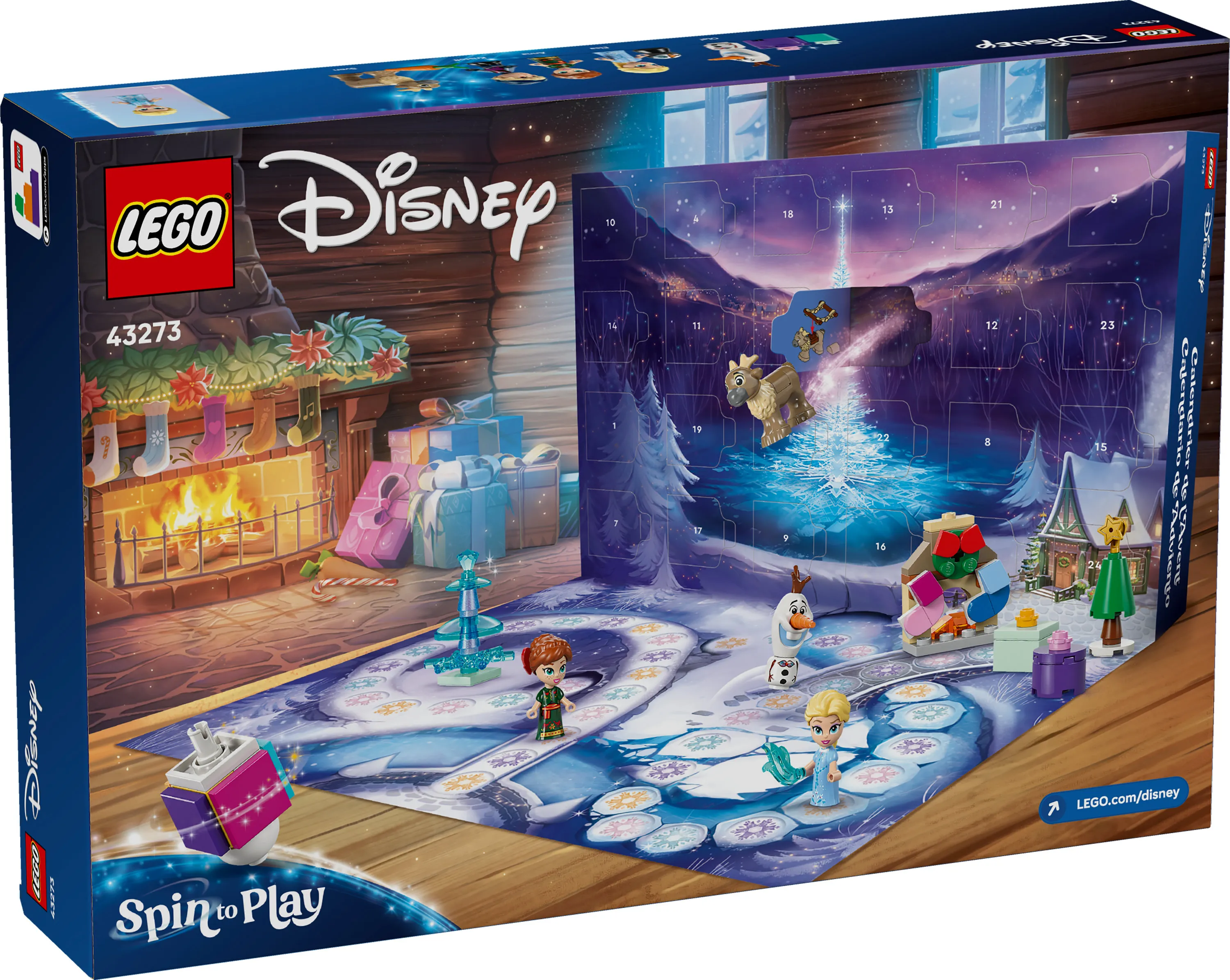 LEGO Disney Frozen Adventskalender 2025 43273