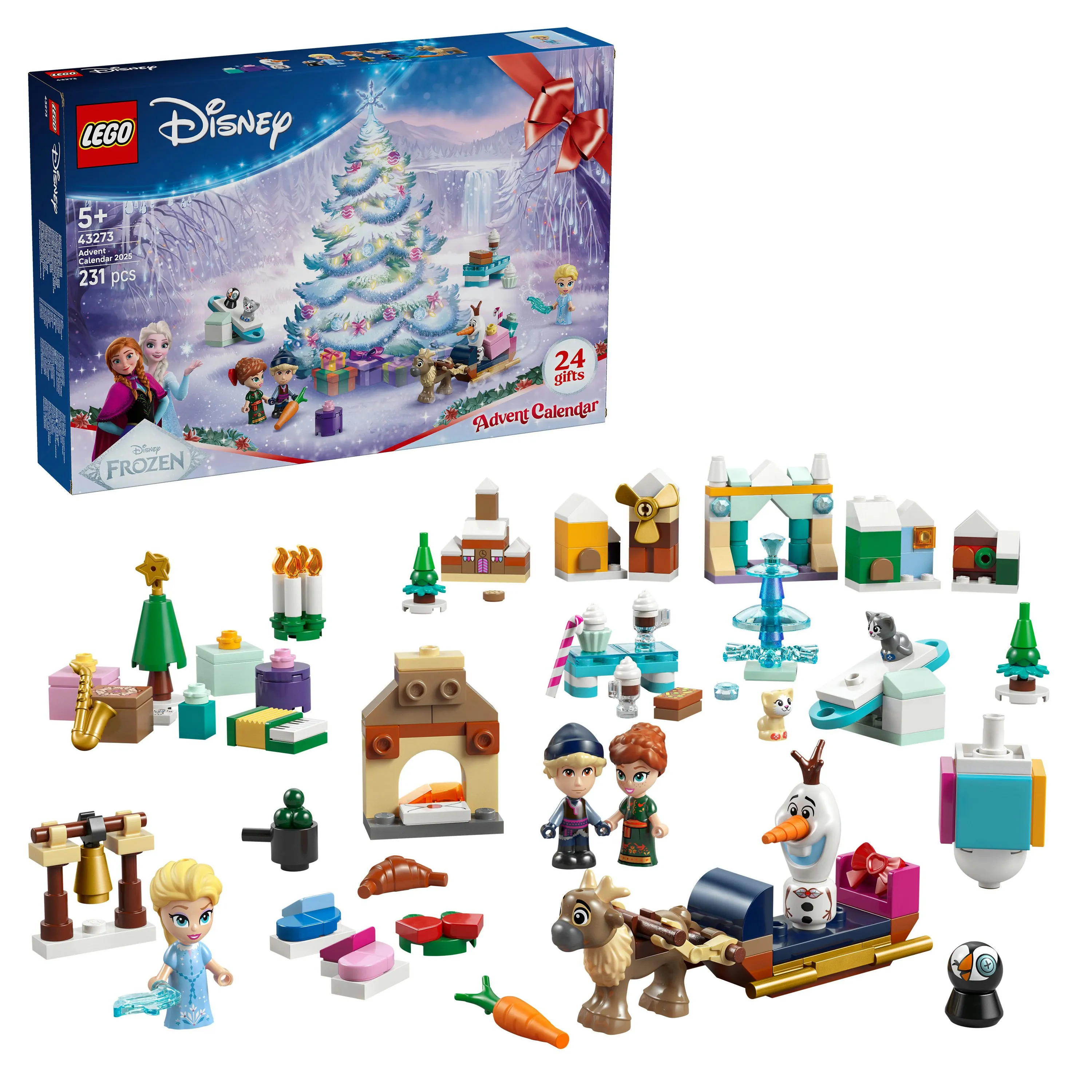 LEGO Disney Frozen Adventskalender 2025 43273 LEGO Disney Frozen Adventskalender 2025 43273