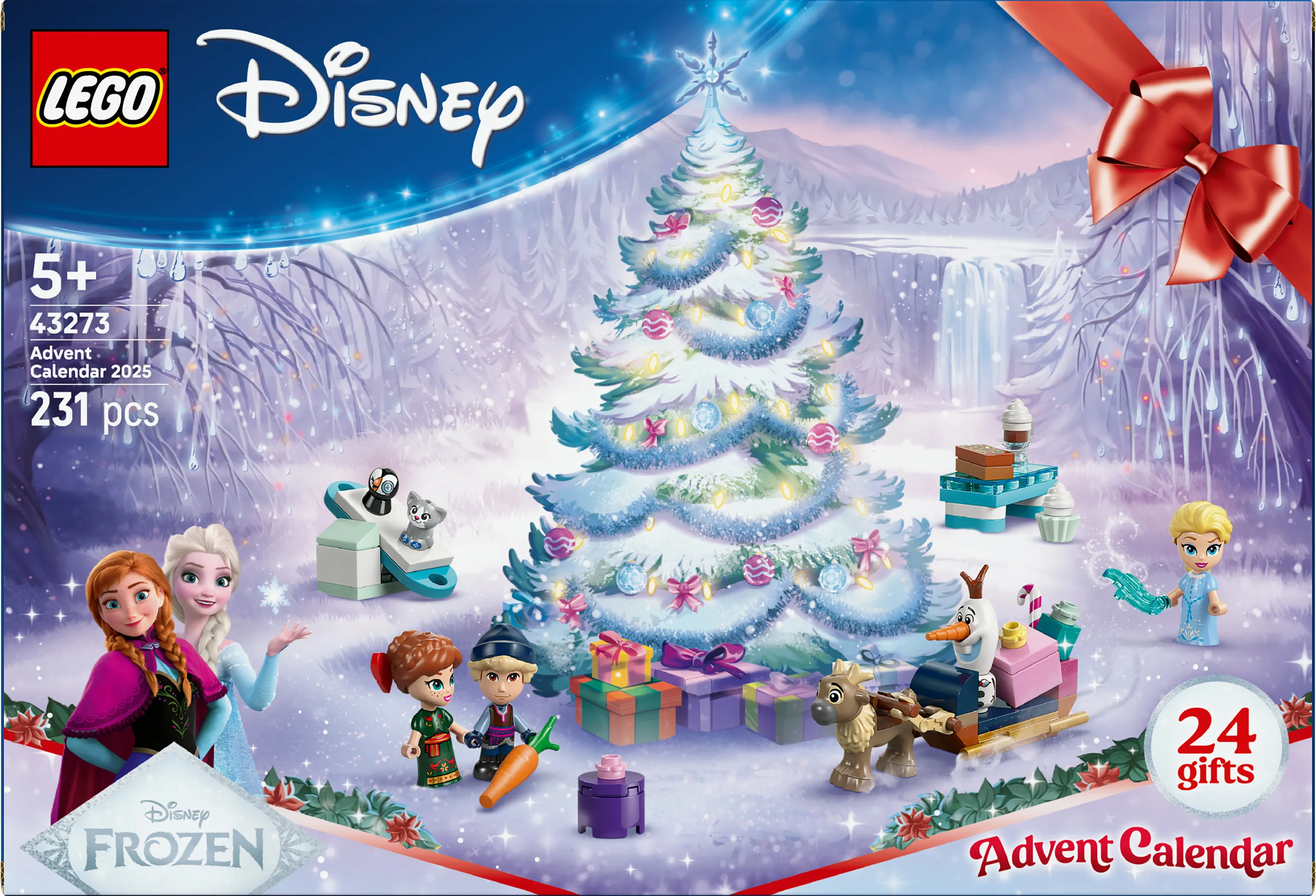 LEGO Disney Frozen Adventskalender 2025 43273 LEGO Disney Frozen Adventskalender 2025 43273