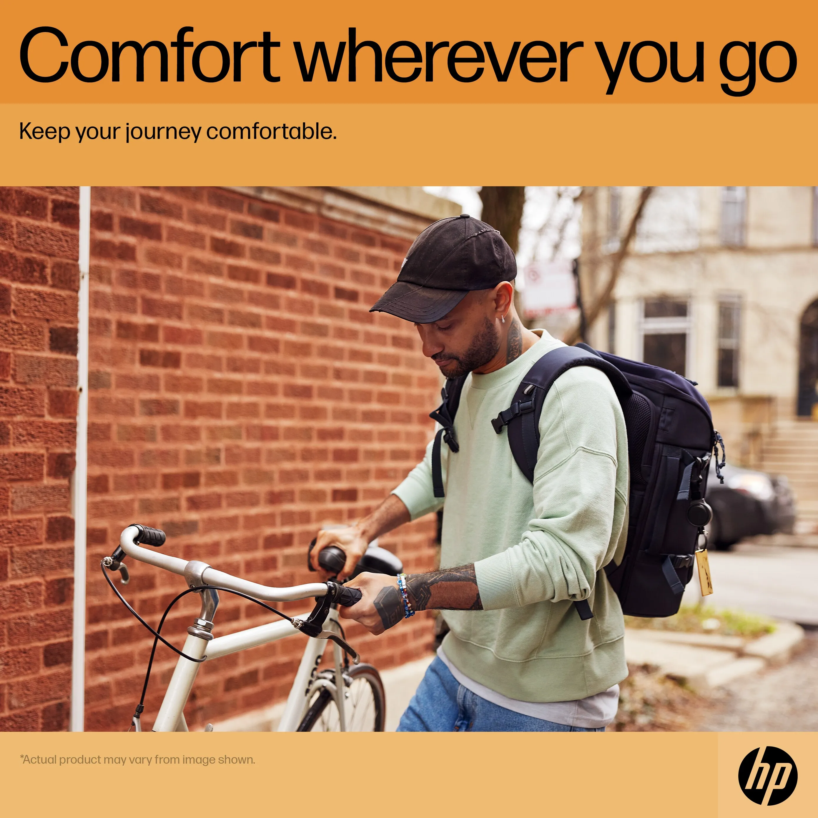 HP Travel 25l IGR -tietokonereppu, sininen/harmaa, 15.6"