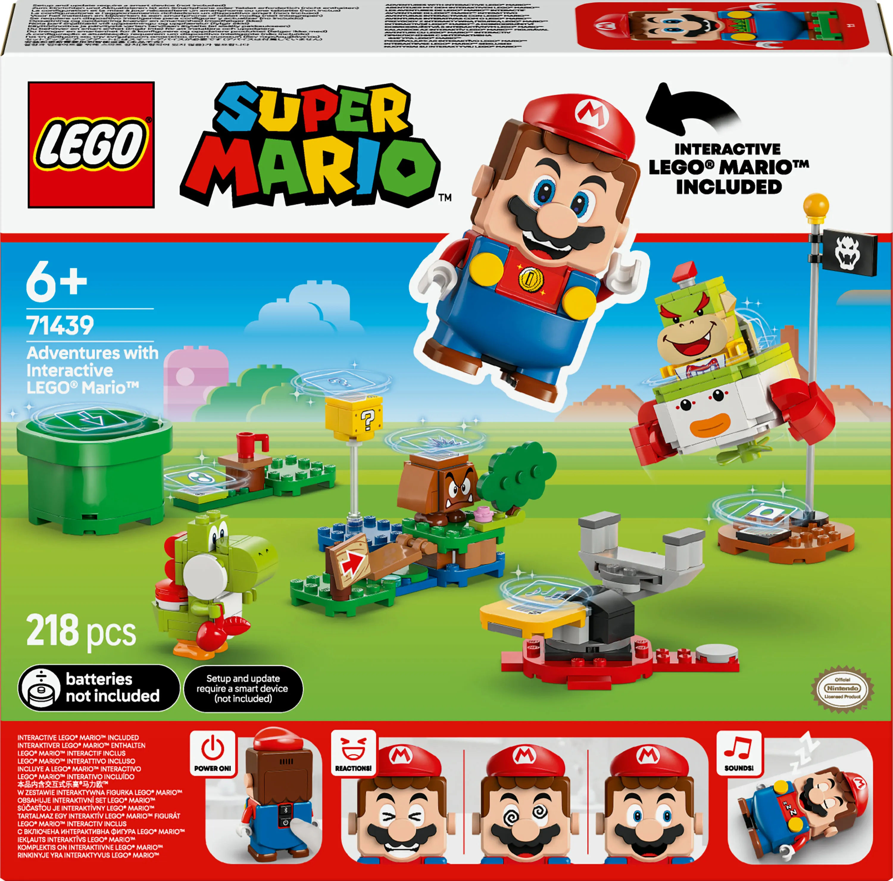 LEGO Super Mario Interaktiivisen LEGO Mario hahmon seikkailut 71439