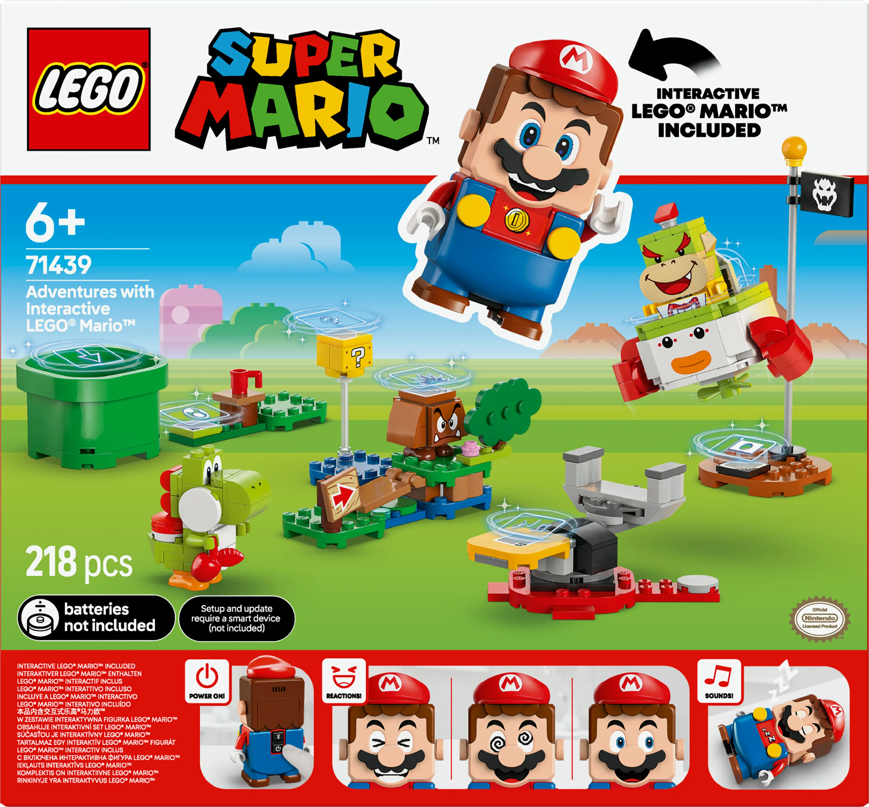 LEGO Super Mario Interaktiivisen LEGO Mario hahmon seikkailut 71439