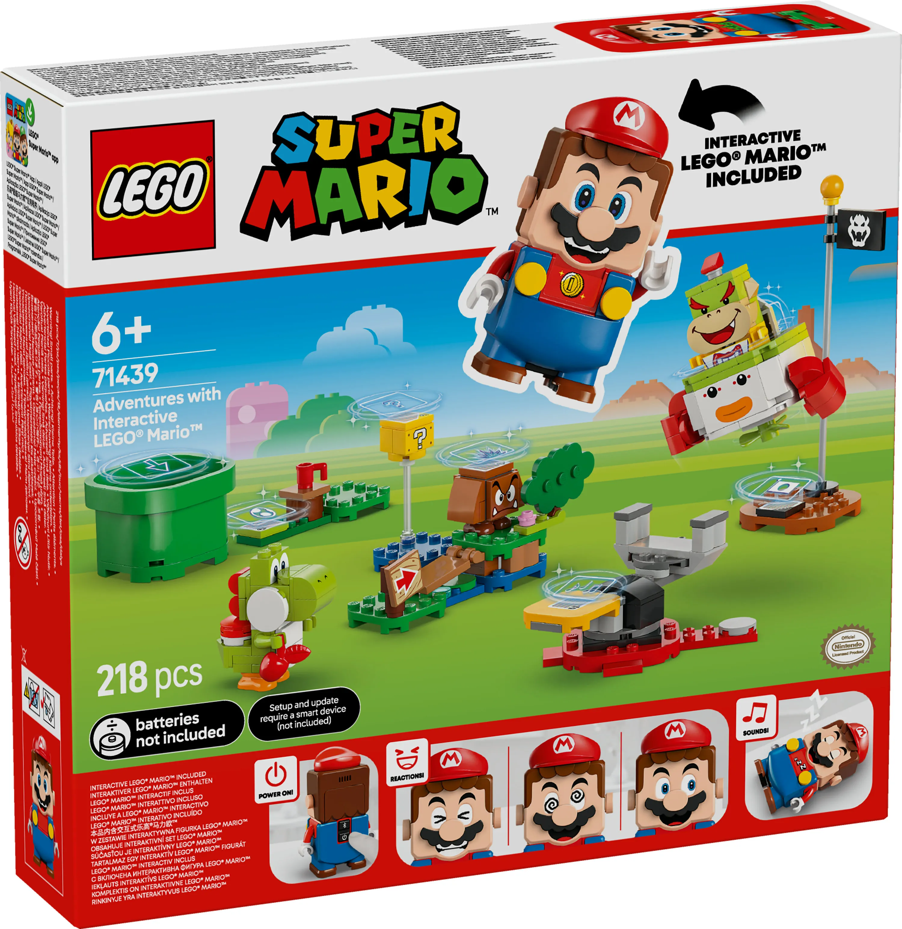 LEGO Super Mario Interaktiivisen LEGO Mario hahmon seikkailut 71439