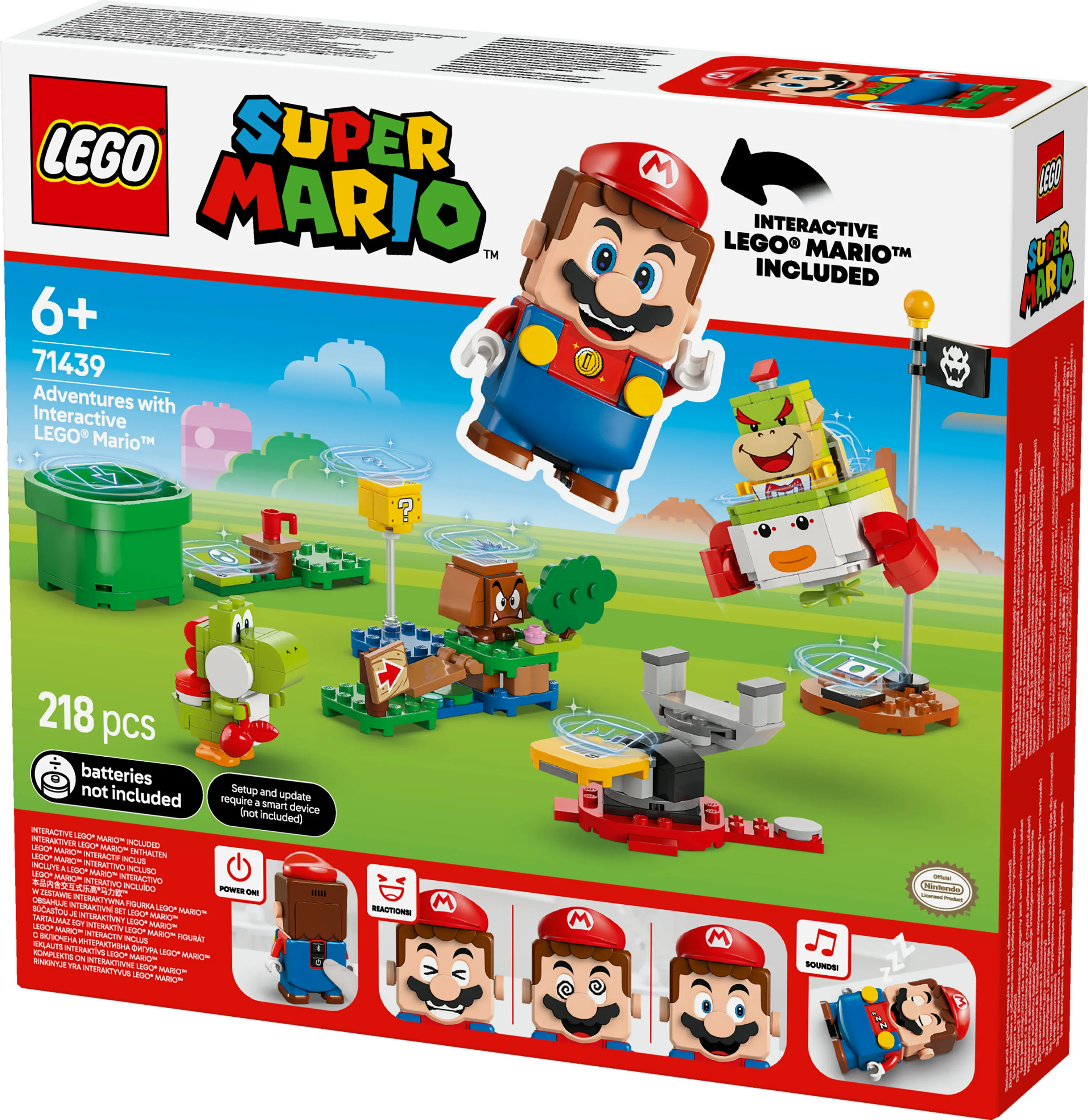LEGO Super Mario Interaktiivisen LEGO Mario hahmon seikkailut 71439