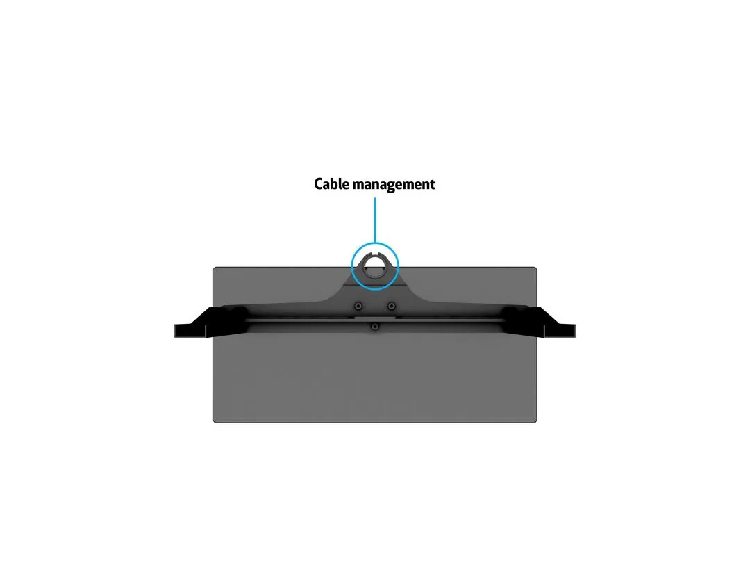 MB VESA Tablestand Turn Black Medium MAX 400x400 32-42inch 30kg (Depending on VESA holes)