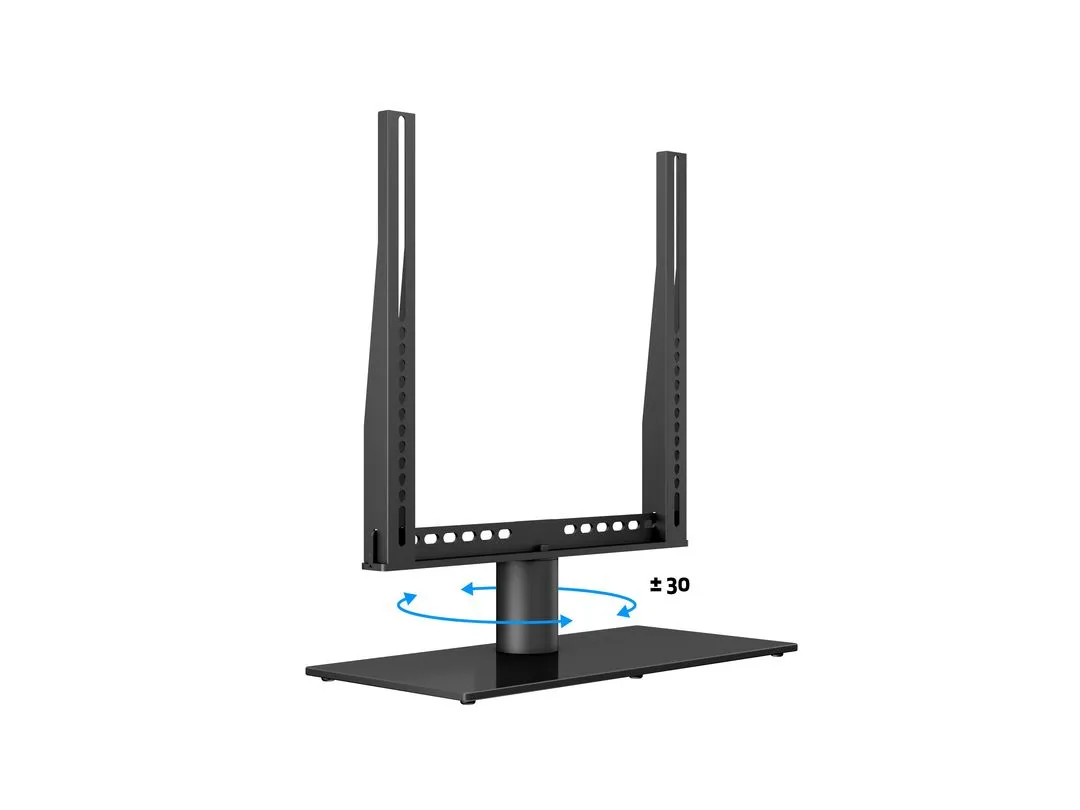 MB VESA Tablestand Turn Black Medium MAX 400x400 32-42inch 30kg (Depending on VESA holes)